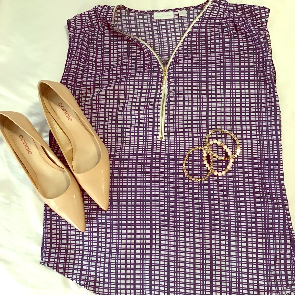 NY&C Size S sleeveless Blouse